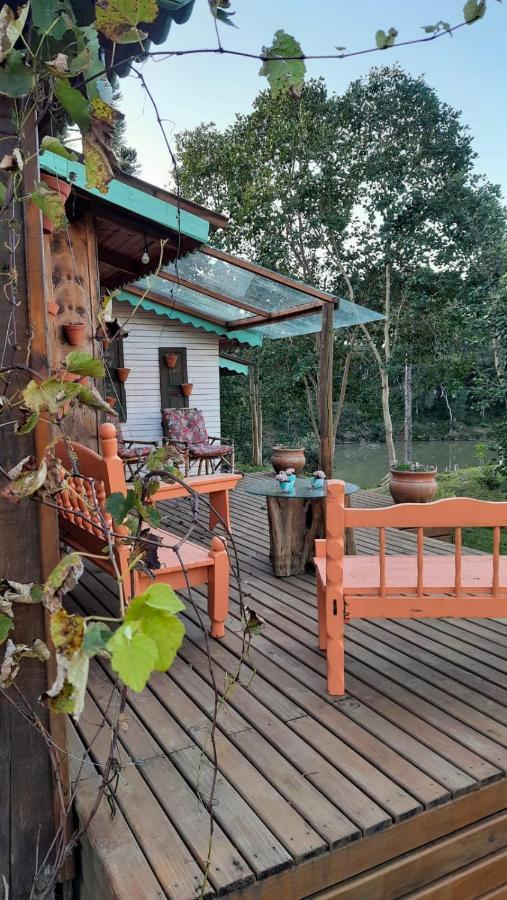 Sitio Recanto Da Guarda - Cabana Araucaria Bom Retiro  Ngoại thất bức ảnh